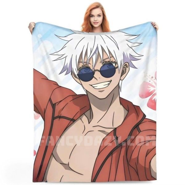 Gojo Satoru Anime Blanket Gojo Satoru Anime Blanket