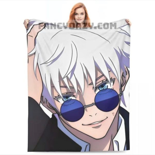 Gojo Satoru Anime 2 Blanket Gojo Satoru Anime 2 Blanket