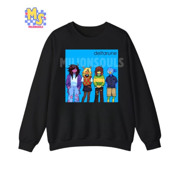 Deltarune Blue Album Weezer Shirt