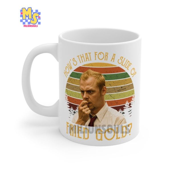 Shaun Of The Dead Fried Gold Mug