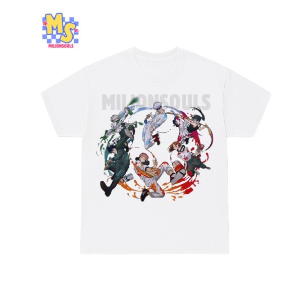 Jujutsu Kaisen Group of Friends Shirt Jujutsu Kaisen Group of Friends Shirt