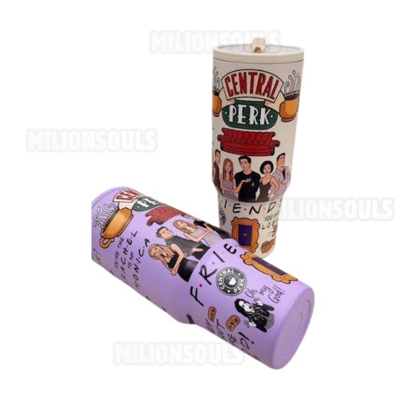 Friends Tv Central Perk Tumbler 40oz